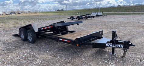 walton skid steer tilt trailer deck latch system|walton trailers perry utah.